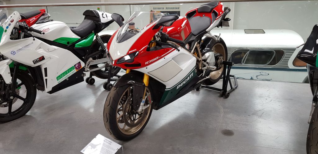 Ducati 1098 at Isle of Man Motor Museum